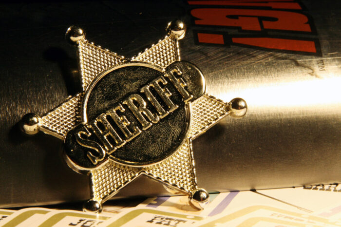 BANG! The Bullet! - Sheriff Badge