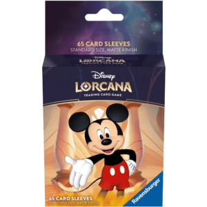 Disney Lorcana Card Sleeves MICKEY MOUSE Standard Size 65 PACK