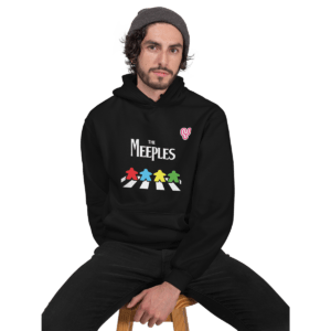 Φούτερ με κουκούλα "The meeples"