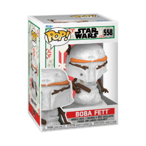 Funko Pop! Disney Star Wars: Holiday - Boba Fett (SNWMN) #558 Bobble-Head Vinyl Figure