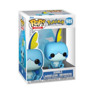 Funko Pop! Games: Pokemon - Sobble Larmeleon Memmeleon #949 Vinyl Figure