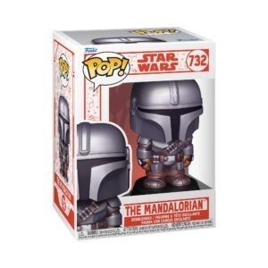 Funko Pop! Disney Star Wars: Holiday - The Mandalorian #732 Bobble-Head Vinyl Figure