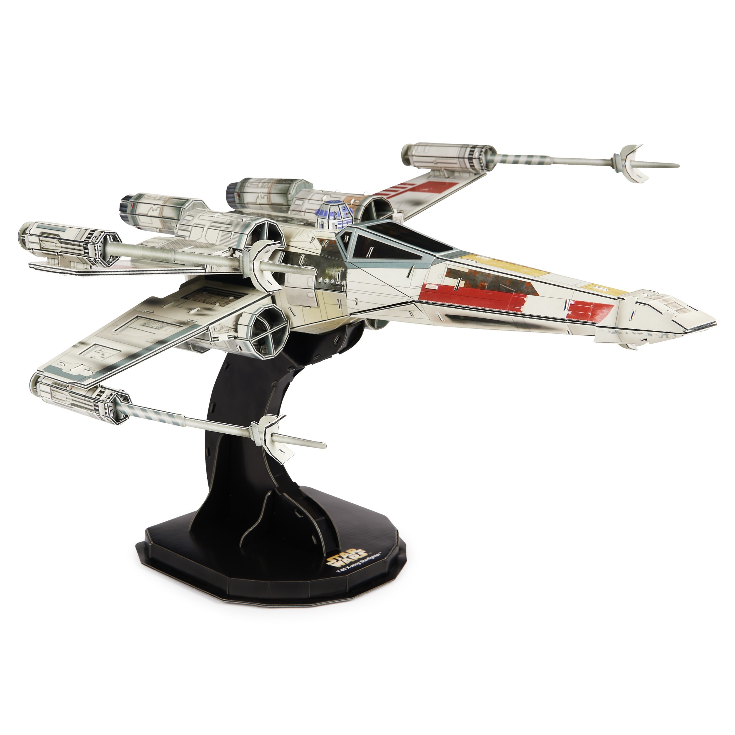 Spin Master Disney: Star Wars 4D Build - T-65 X-Wing Starfighter 3D Cardstock Model Kit (6069813) - Image 1