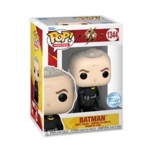 Funko Pop! Movies DC: The Flash - Batman (Keaton) Unmasked (ALT) (PX Exclusive) #1344 Vinyl Figure