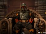 Iron Studios Deluxe: The Mandalorian - Boba Fett on Throne Art Scale Statue (1/10) (LUCSWR45621-10) - Image 2