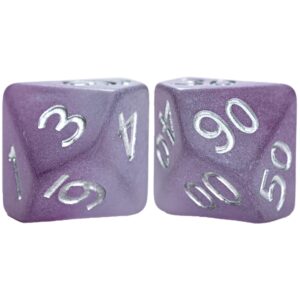 Sea Glass Dice the Black Pearl