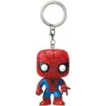 Funko Pocket Pop!: Marvel - Spider Man Bobble Head Vinyl Figure Keychain - Image 2