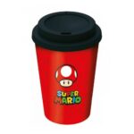 Stor Super Mario Small Plastic Double-Walled Coffee Tumbler (390ml)