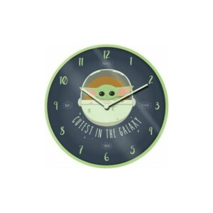 Pyramid Star Wars: The Mandalorian (Cutest in the Galaxy) Wall Clock (GP85454)