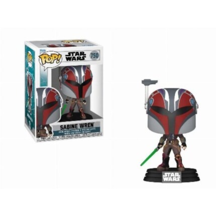 Funko Pop! Disney Star Wars: Ahsoka - Sabine Wren #750 Bobble-Head Vinyl Figure