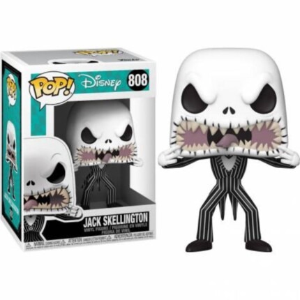 Funko Pop! Disney: Nightmare Before Christmas - Jack Skellington (Scary Face) #808 Vinyl Figure