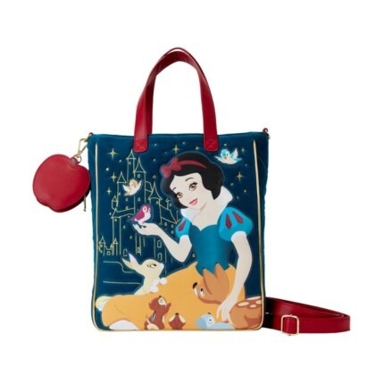 Loungefly Disney: Snow White Heritage Quilted Velvet Tote Bag (WDTB2944)