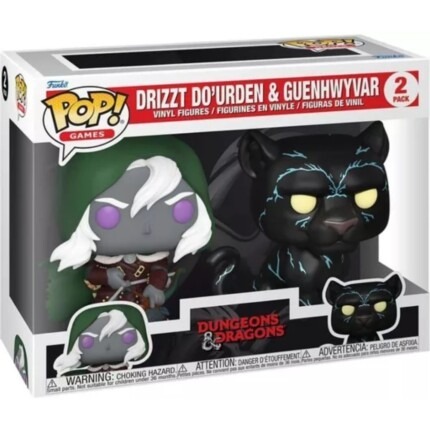 Dungeons & Dragons - Drizzt Do' Urden & Guenhwyvar Vinyl Figures