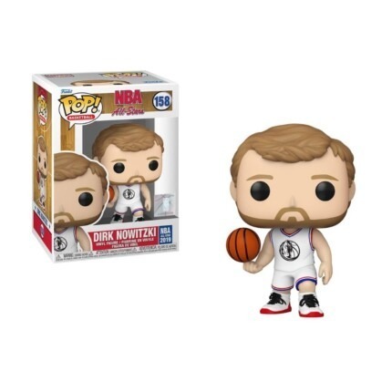 Funko POP! NBA: Legends - Dirk Nowitzki (All Stars Jersey 2019) #158 Vinyl Figure