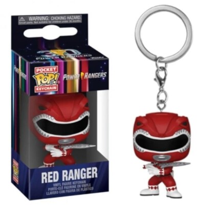 Funko Pocket Pop! Power Rangers - Red Ranger Vinyl Figure Keychain