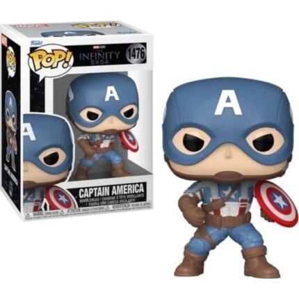 Funko Pop! Marvel: The Infinity Saga - Captain America (The First Avenger) #1476 Bobble-Head