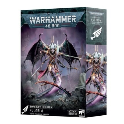 Warhammer 40k – EMPEROR'S CHILDREN: Fulgrim, Daemon Primarch of Slaanesh