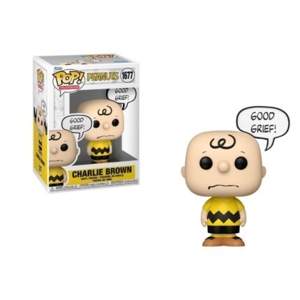 Funko Pop! Television: Peanuts - Charlie Brown (Good Grief) #1677 Vinyl Figure