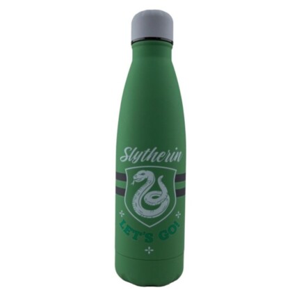 Cinereplicas Movies: Harry Potter Let's Go - Slytherin Stainless Water Bottle (CR4032)