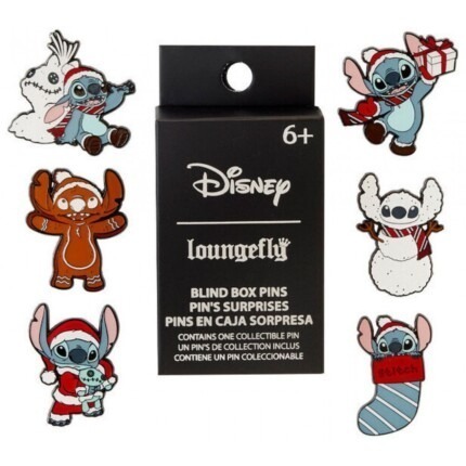 Loungefly Disney: Lilo & Stitch - Holiday Mystery Box Pin Set (WDPN3215)