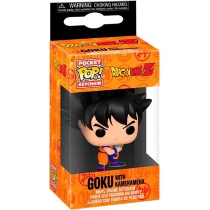 Funko Pocket Pop!: Dragon Ball Z - Goku With Kamehameha Vinyl Figure Keychain