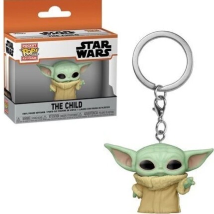 Funko Pocket Pop!: The Mandalorian - The Child with Cup Vinyl Figure Keychain