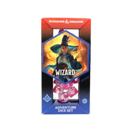 Dungeons & Dragons: Adventure Dice Set - Wizard Fuchsia