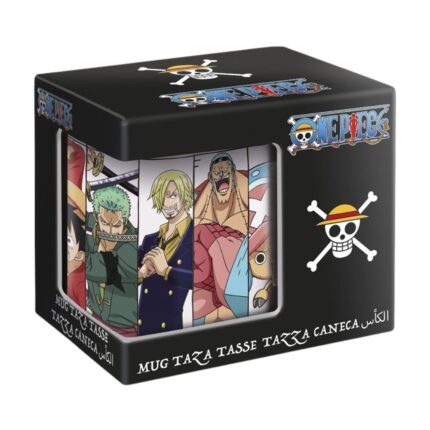 Stor: One Piece - Crew Battle Ceramic Mug in Gift Box (325ml)