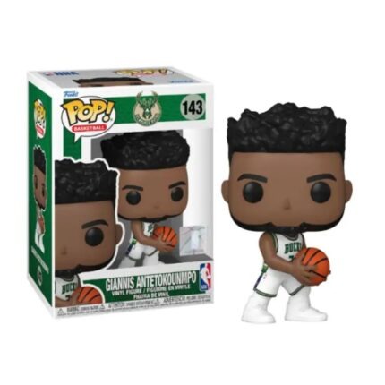 Funko Pop! Basketball NBA: Milwaukee Bucks - Giannis Antetokounmpo (City Edition 2021) #143 Vinyl Figure