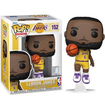 Funko Pop! Basketball: NBA Lakers - LeBron James #152 Vinyl Figure