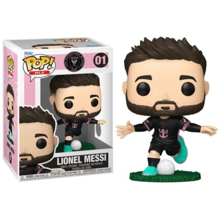 Funko Pop! Football MLS: Inter Miami - Lionel Messi (Away) #01 Vinyl Figure