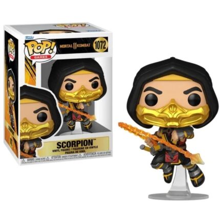 Funko Pop! Games: Mortal Kombat 11 (Fatality) - Scorpion #1072 Vinyl Figure