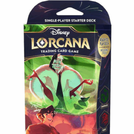 Disney Lorcana The First Chapter Cruella & Aladdin Starter Deck Deck