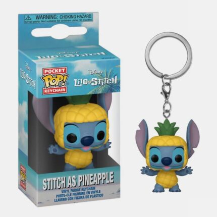 Funko Pocket Pop! Disney: Lilo & Stitch - Stitch As Pineapple Vinyl Figure Keychain