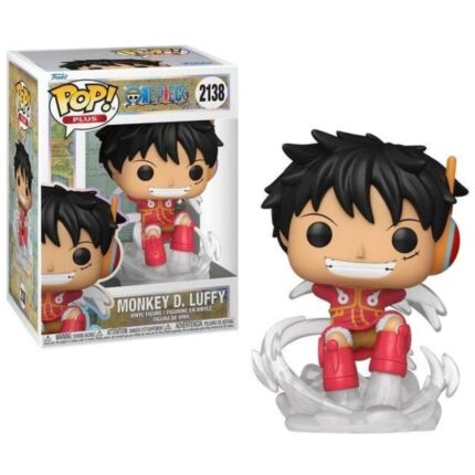 Funko POP! Plus: One Piece - Monkey D. Luffy (Egghead Arc) #2138 Vinyl Figure