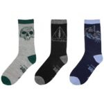 Cinereplicas Movies: Harry Potter – Deathly Hallows Socks Set of 3 - Image 2