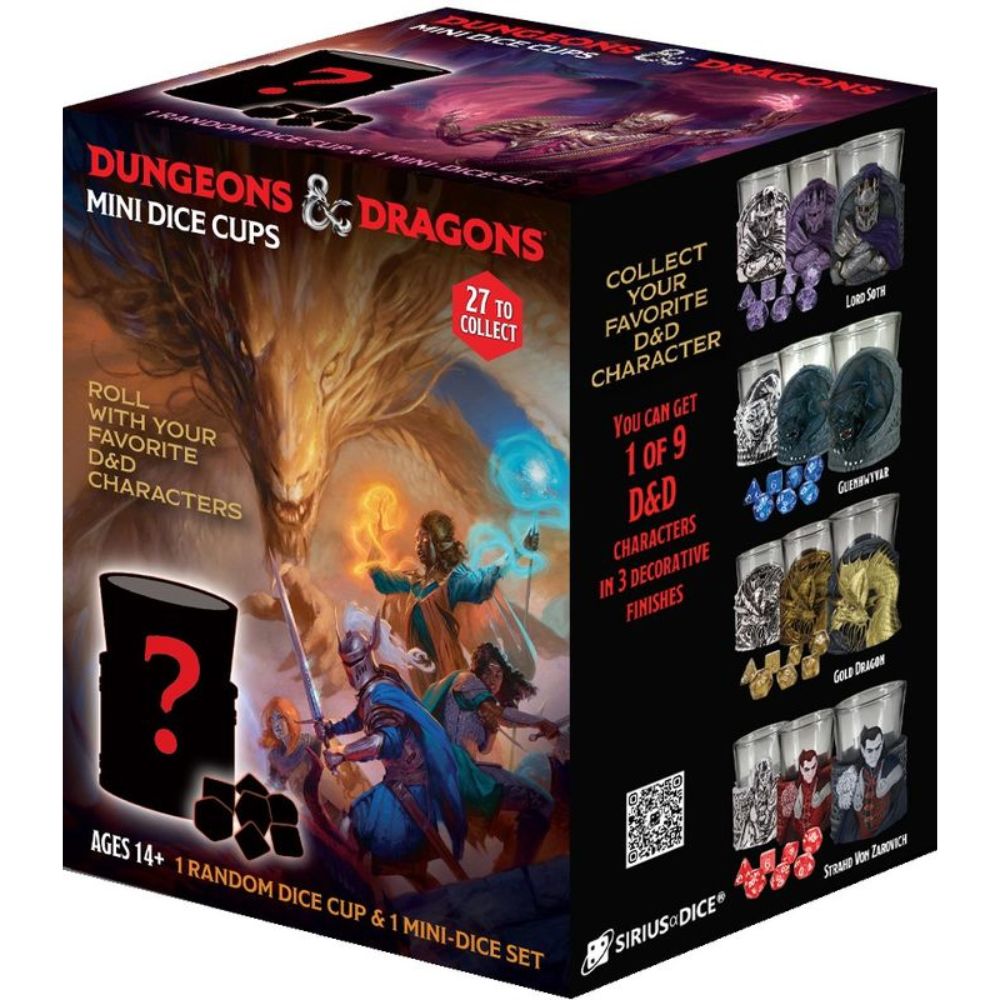 889698724357 - 2026-05-07T133553.512 Dungeons & Dragons: Mini Dice Cups Series Two - Image 1
