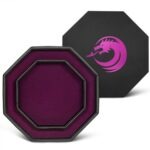 Octagon Dice Tray Purple