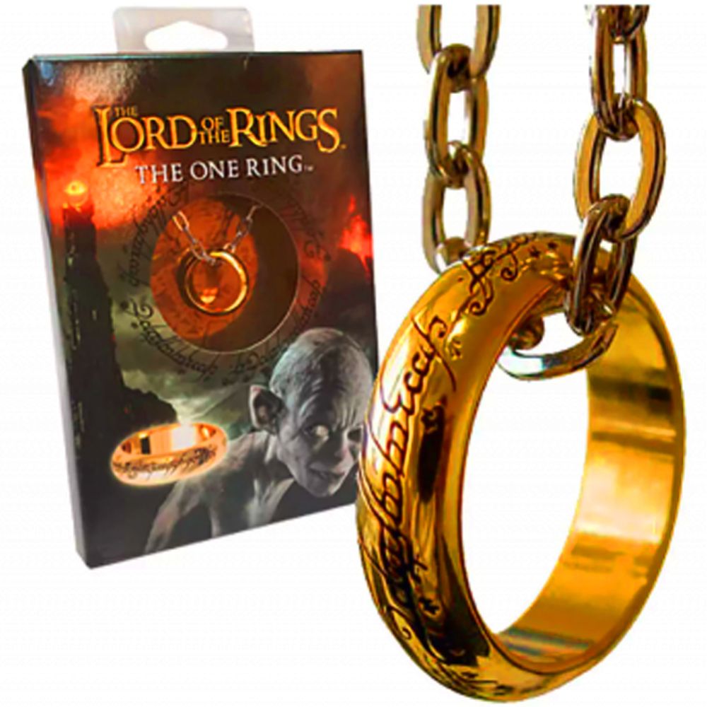 889698724357 - 2026-07-21T154121.494 Lord of the Rings Ring The One Ring (Gold Plated) - Image 1