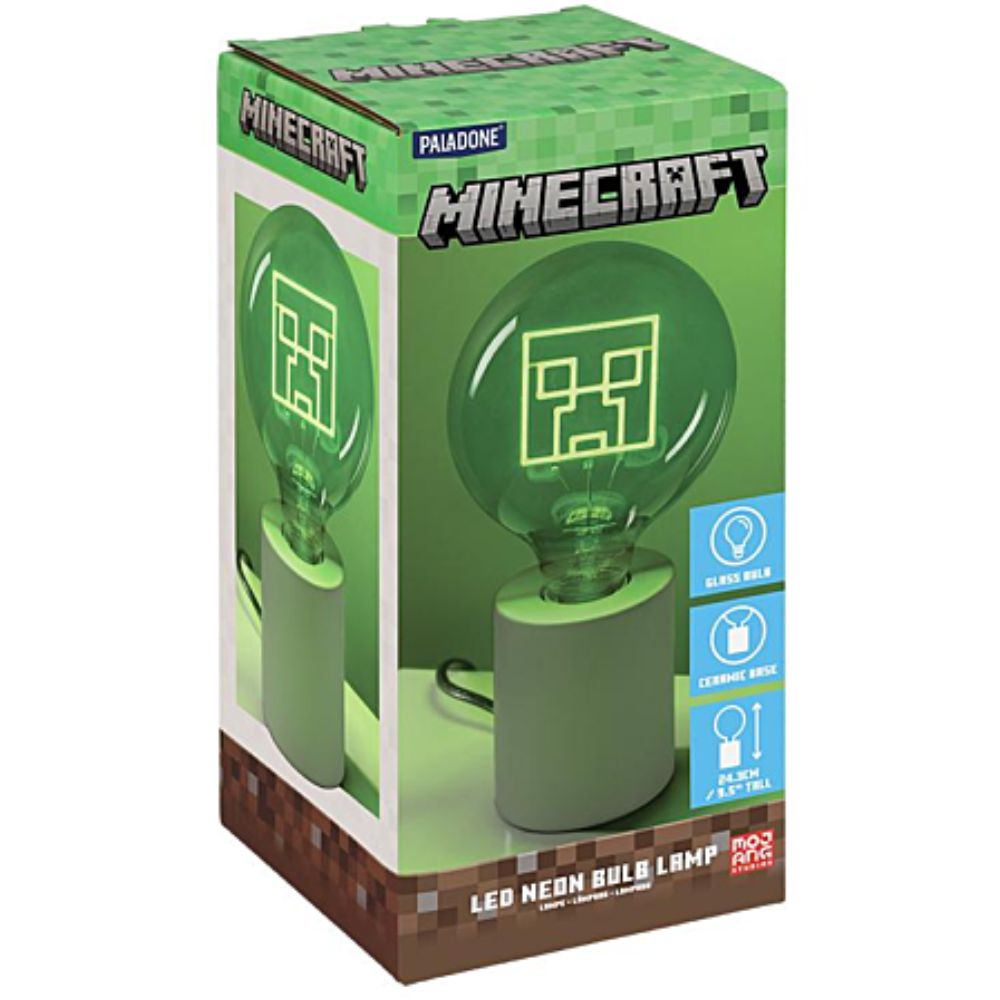 889698724357 - 2026-07-23T155020.680 Minecraft Neon LED Bulb Creeper - Image 1